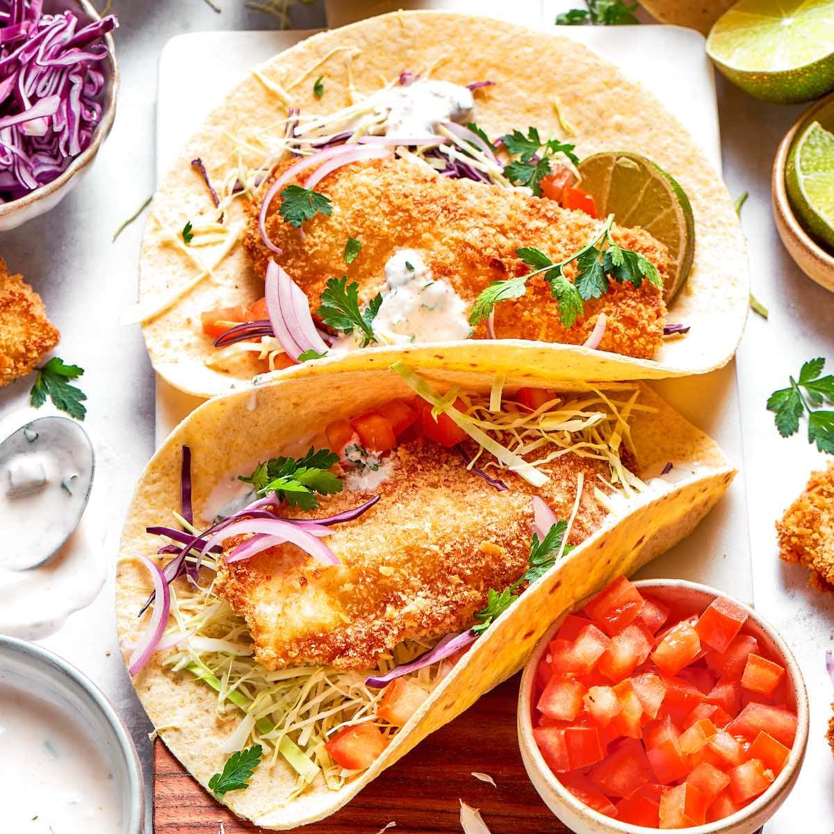 Minute Crispy Air Fryer Fish Tacos: Say Goodbye to Soggy